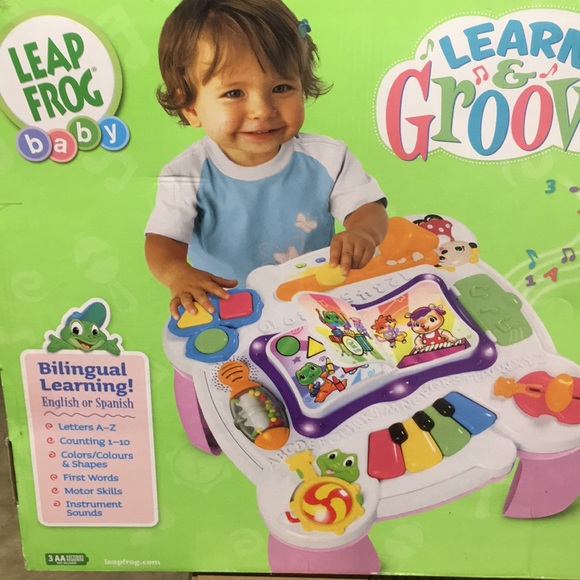 LEAP FROG BABY Learn & Groove Musical Table - CLASSIC PINK EDITION! - Picture 2 of 3